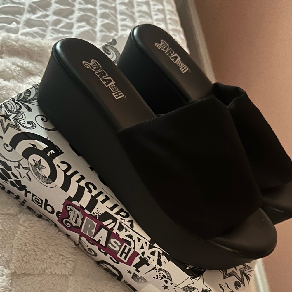 Y2K platform heels